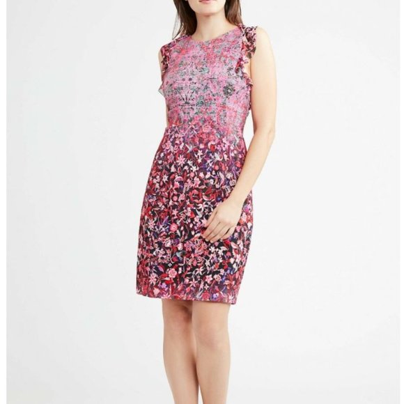 Elie Tahari Dresses & Skirts - Elie Tahari Carelle Floral Shift Dress